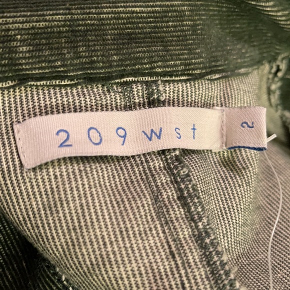 NWT 209 wst 38 soft corduroy Belted jacket - Picture 12 of 15